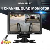 4 channel quad 7 inch bus LCD monitor Model: BD-7001Q