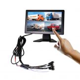 Touch Screen Monitor DVR 4CH 720P Allwinner Model BD-10324T