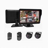 6 Channel MDVR with Cameras Touch Screen auto recording Model T60